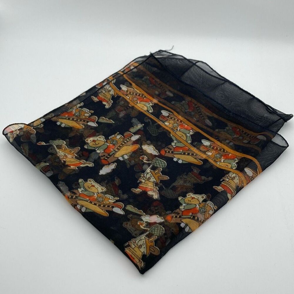 Kawaii Handkerchief Black